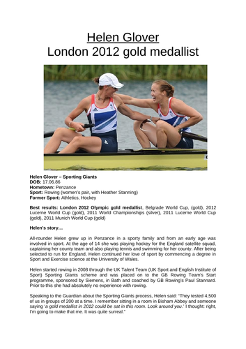 Development of elite performers in sport