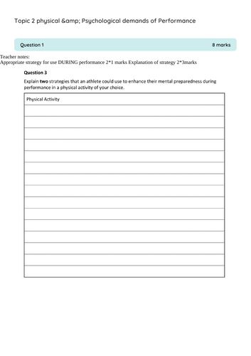 LCPE Past paper questions by topic