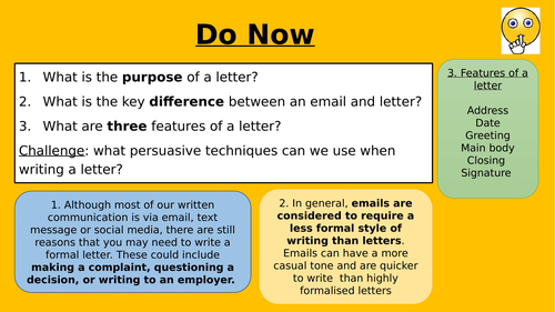 How to write a letter