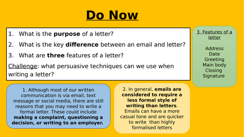 How to write an article | Teaching Resources