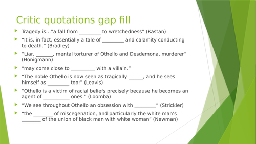 A Level Edexcel Paper 1 Revision