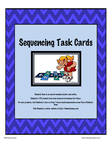 Sequencing Task Cards
