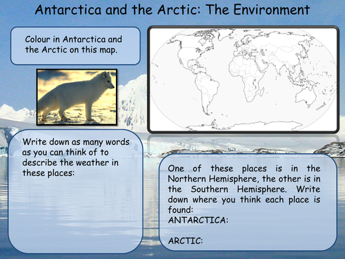 Antarctica And The Arctic