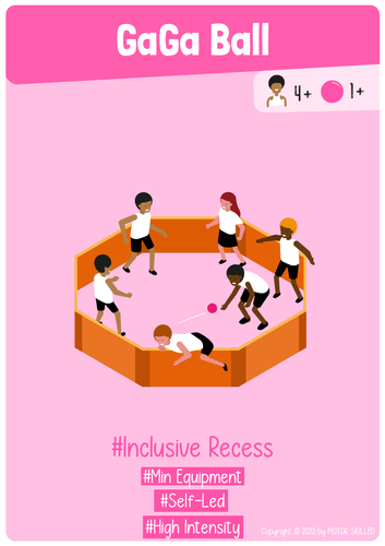 Gaga Ball - PE/ Recess Game for Elementary School