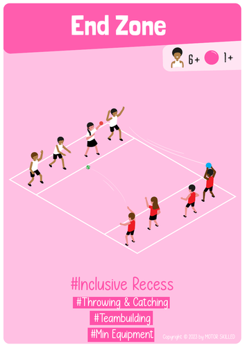 End Zone - PE/ Recess Game for Elementary School