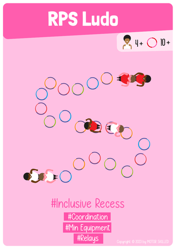 RPS Ludo - PE/ Recess Game for Elementary School