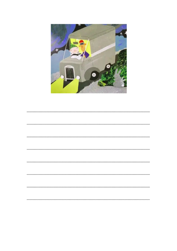 What the ladybird heard sentences and caption writing