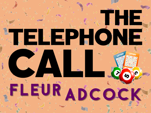 The Telephone Call: Fleur Adcock