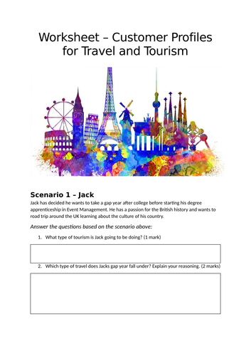 Unit 1 World of Travel Learning Aim A