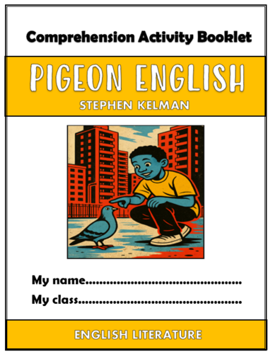 Pigeon English - Comprehension Activities Booklet!