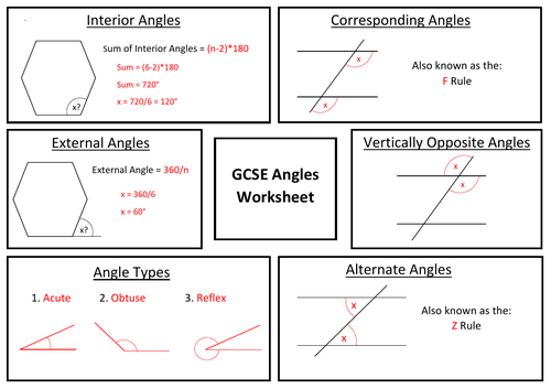 GCSE Maths Worksheets and Answers