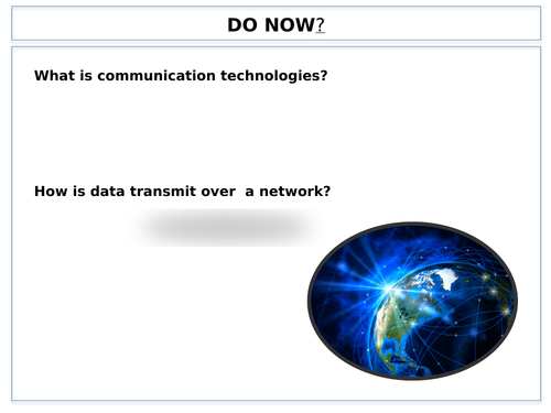 IGCSE - Communication technologies - Error detection