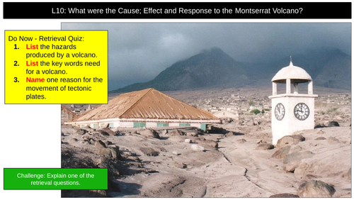 Volcano Montserrat Case Study