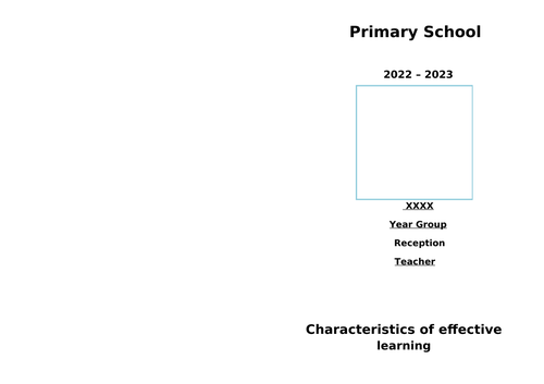 Reception Report Template