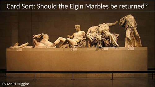 Card Sort: Should the Elgin Marbles be returned to Greece?