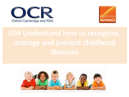 OCR Childcare Level 1/2 RO57 LO4