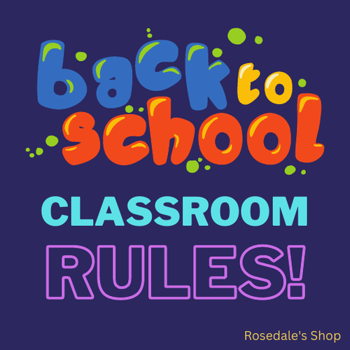 Back to School Classroom Rules: Fostering Positive Social Skills | Poster Inside