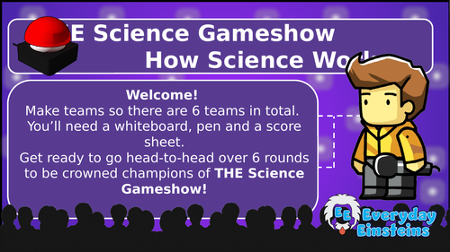 THE Ultimate Science Quiz Show Game- How Science Works & The Scientific Method