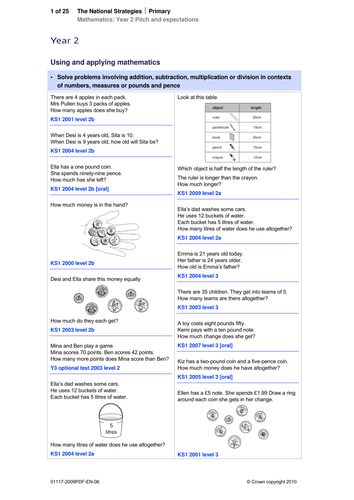 Pitch and Expectations Y2-Y6