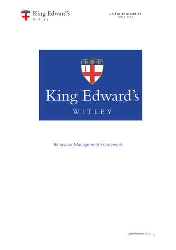 Behaviour for Learning - Research Paper