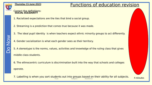 AQA Sociology internal and external factors affecting achievement. Class, Gender and ethnicity