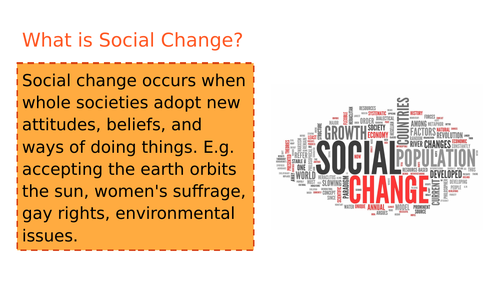 Social Influence and Social Change
