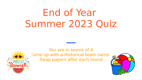 Summer 2023 End of Term Quiz