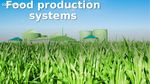 Food production systems