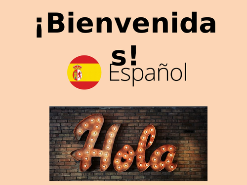 A level Spanish, first lesson