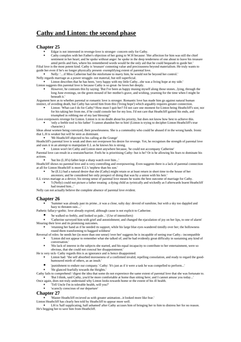 A* Wuthering Heights notes (AQA, Alevel)