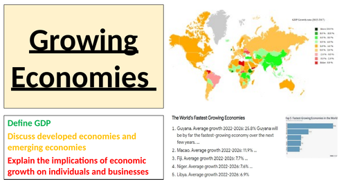 Edexcel A-Level Business: Theme 4 - Growing Economies