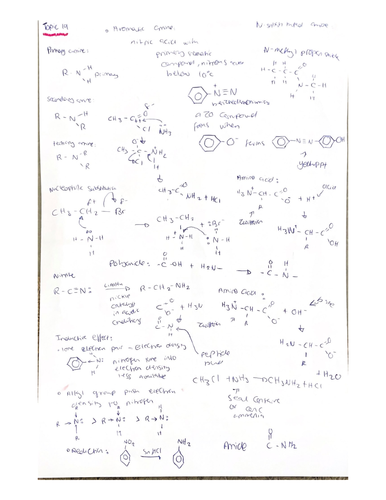 Unit 5 Organic Chemistry A-level