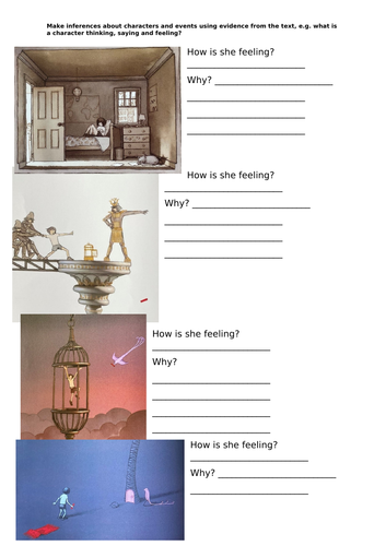 Journey By Aaron Becker- Inference Task