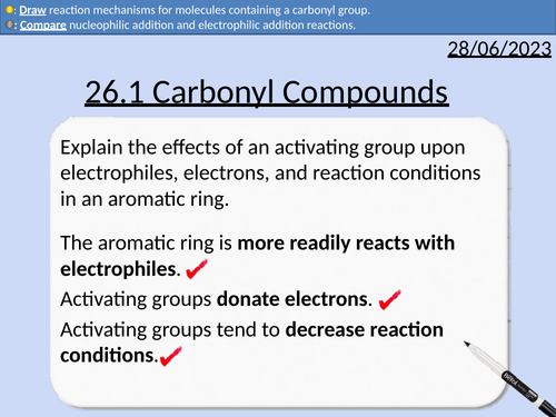 A Level Chemistry: Carbonyl Compounds