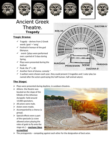 Ancient Greek Theatre- Tragedy