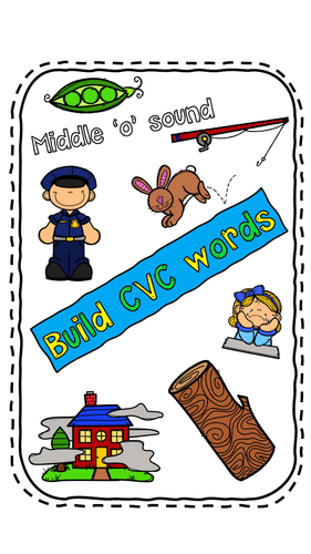 phonic cvc words