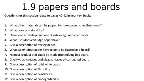 Papers and boards 1.9