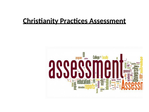 WJEC GCSE RE - Christianity Practices Unit 2 - Full Scheme of Work and Assessment