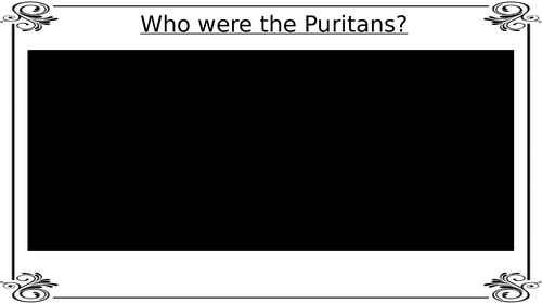 Elizabeth I Puritain Threat- AQA Tudors A-Level