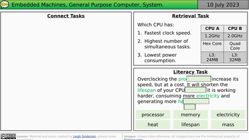 GCSE Computer Science: Embedded Machines