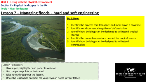 Managing River Flooding - Hard and Soft