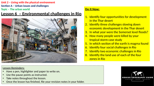 Environmental Issues in Rio