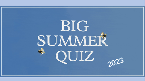 Summer Quiz 2023