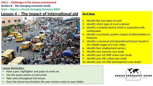 Nigeria - Aid | Teaching Resources