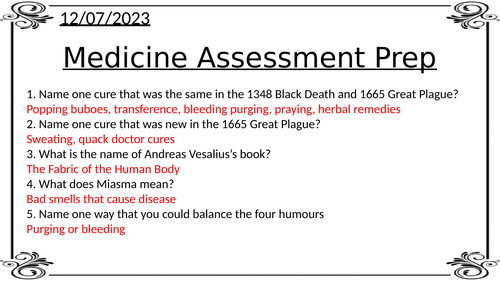 Medicine Exam Technique- Edexcel Medicine GCSE