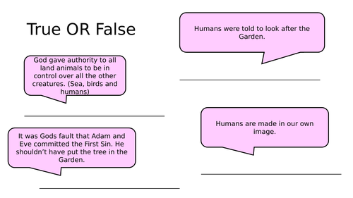 What does Genesis 2 and 3 teach us about humans?