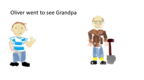 Olivers Vegetables symbolised story SEND resrouce