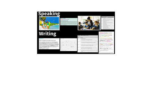 AfL for Speaking and Writing