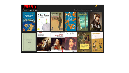 livreflix (french books recommendation)