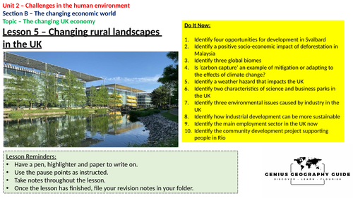 UK - Changing rural landscapes